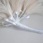 Feather Flower Bridal Bouqu..